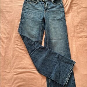 Zara Women’s Blue Denim Jeans - Classic Straight Fit